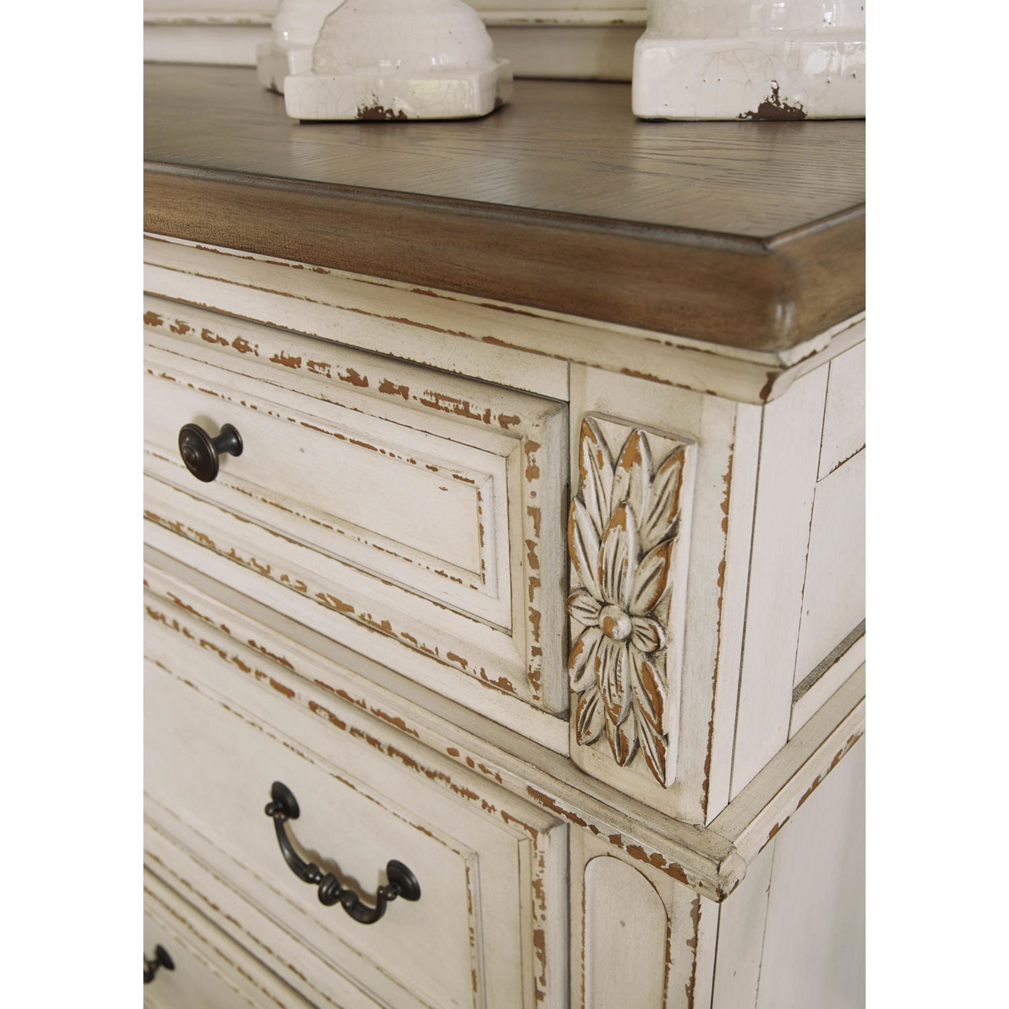 Table de chevet Realyn - Blanc