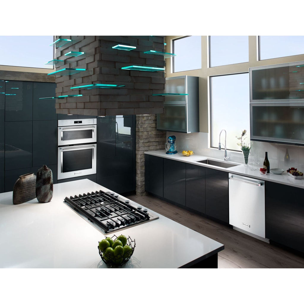 Table de cuisson à gaz KitchenAid 36 po (KCGS956ESS) - Acier inoxydable