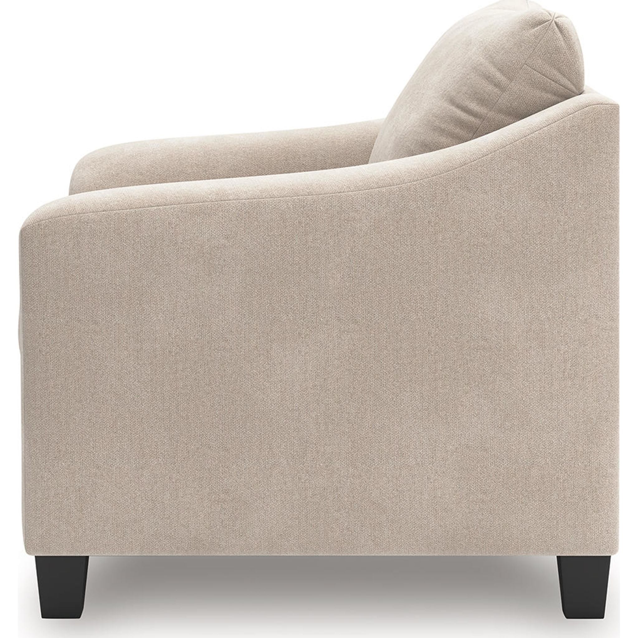 Chaise surdimensionnée Willarae - Taupe