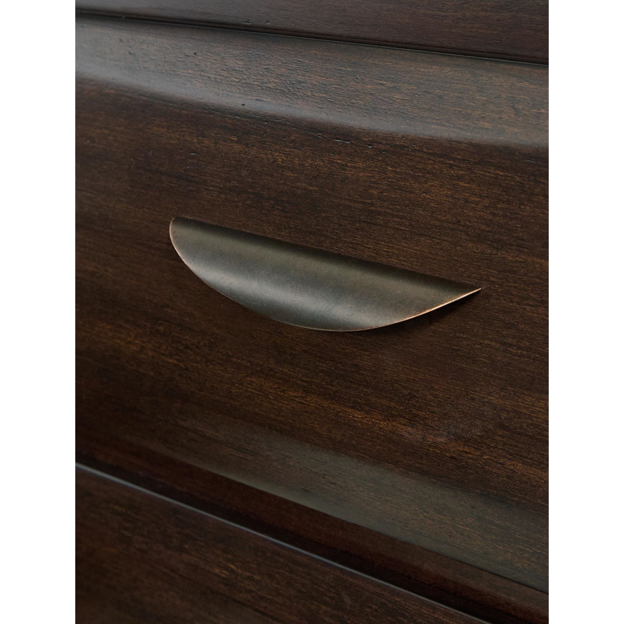 Commode Vanmore - Marron foncé