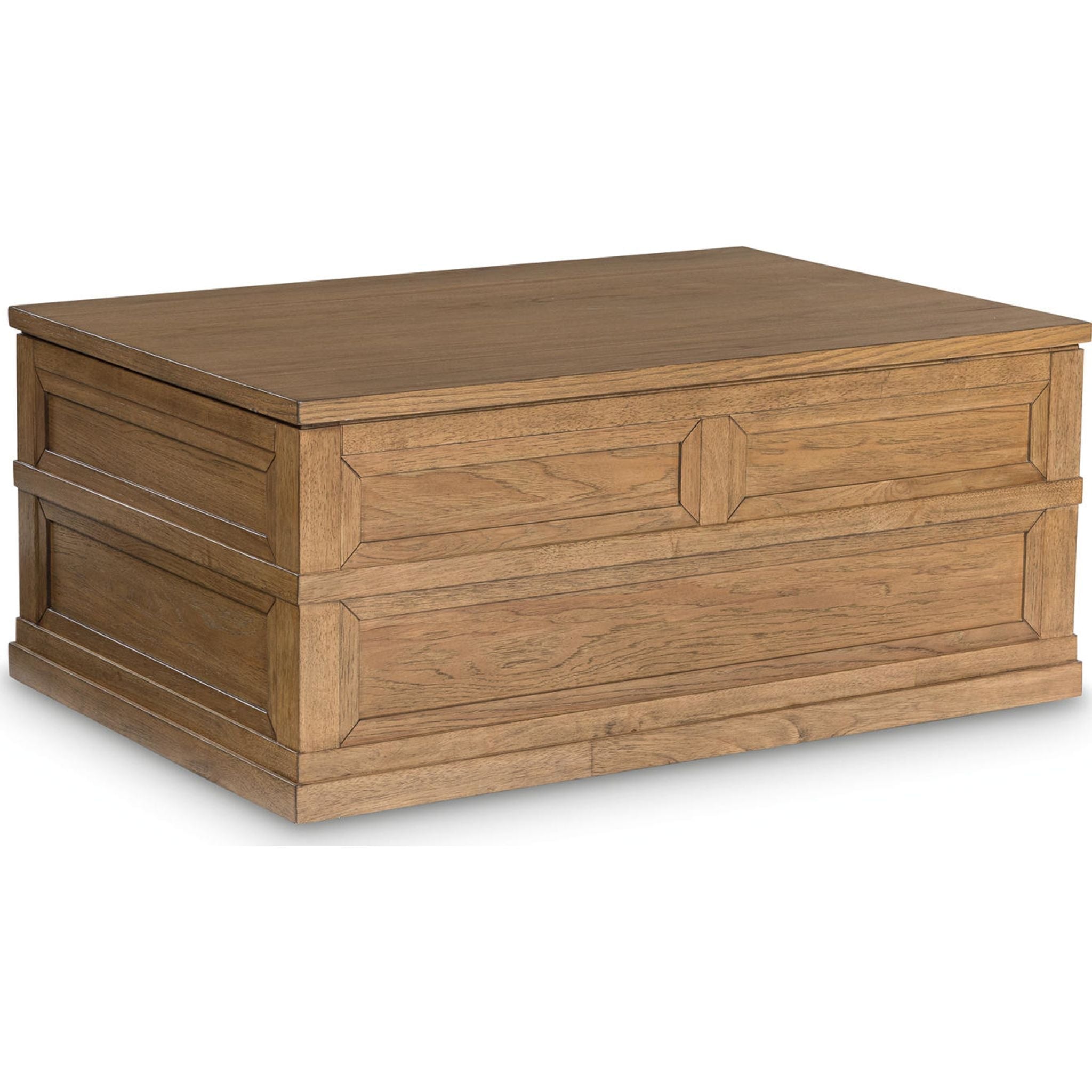 Table basse rectangulaire relevable Sharlance - Marron clair