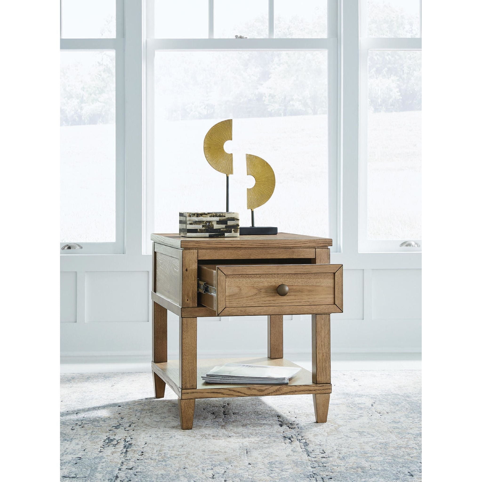 Table d'appoint Sharlance - Marron clair
