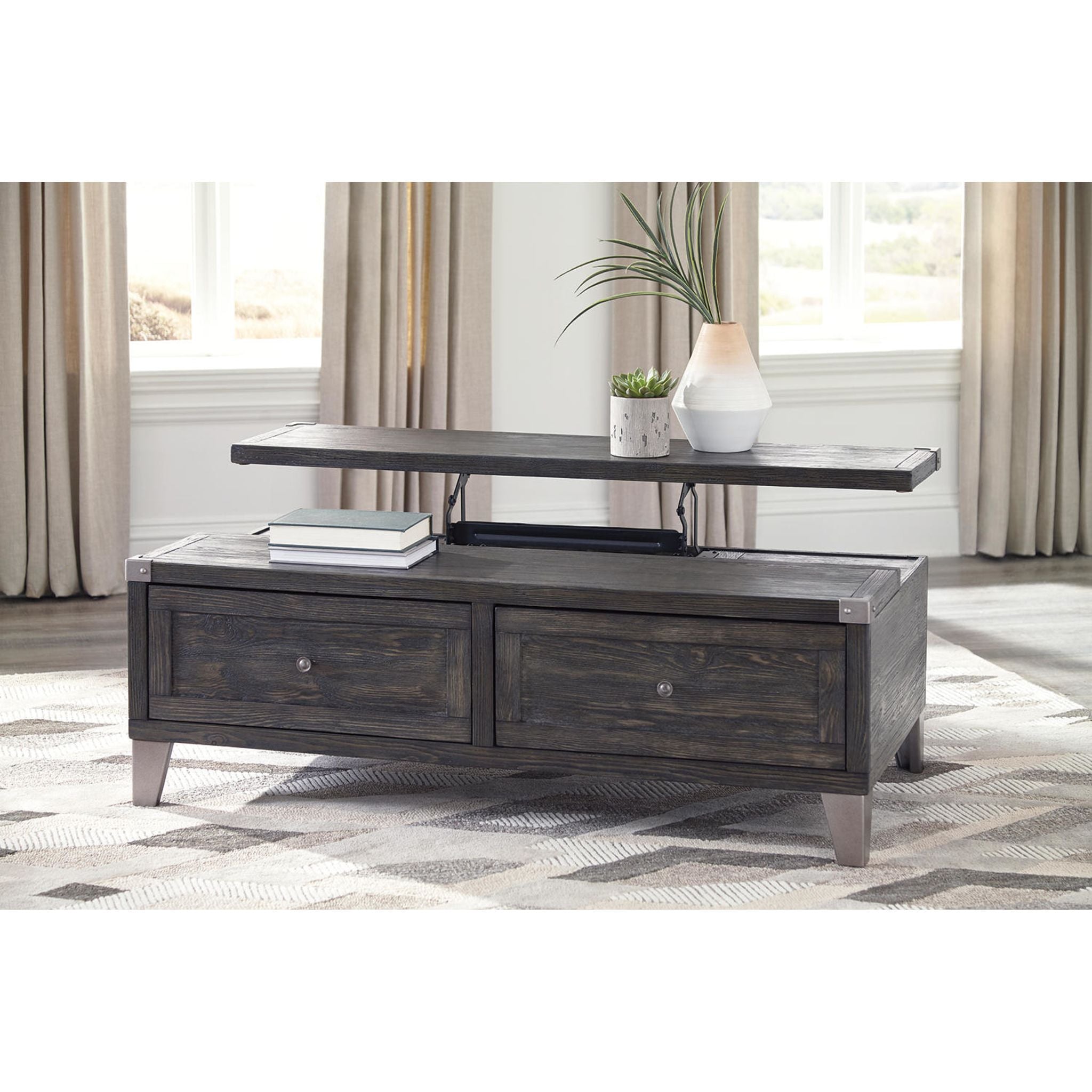 Table basse Todoe - Gris foncé