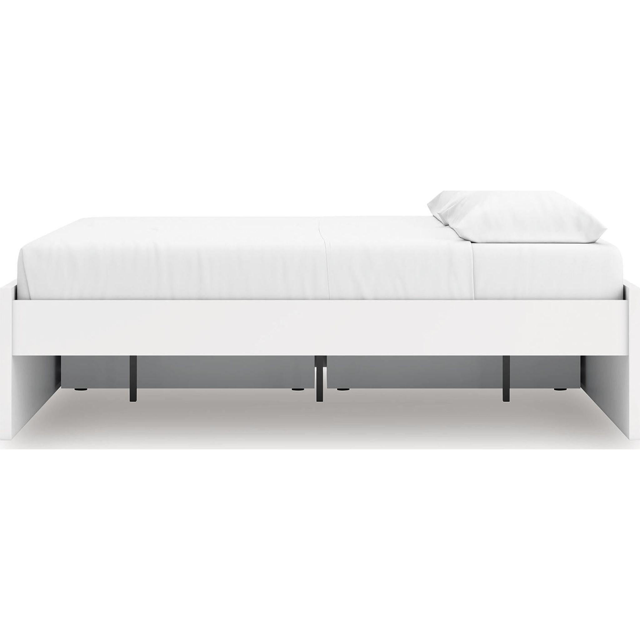 Lit de rangement Onita King - Blanc