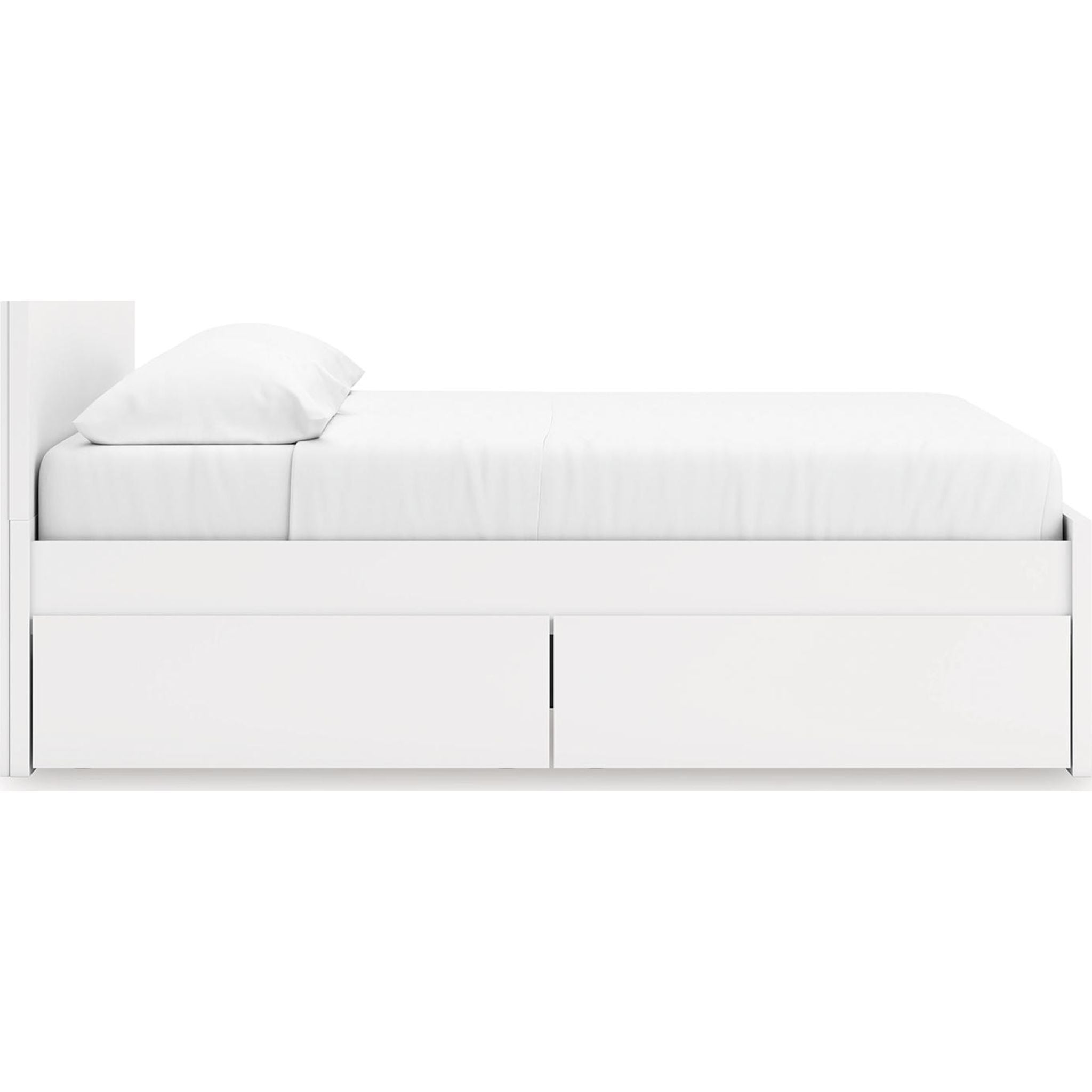 Lit de rangement Onita King - Blanc