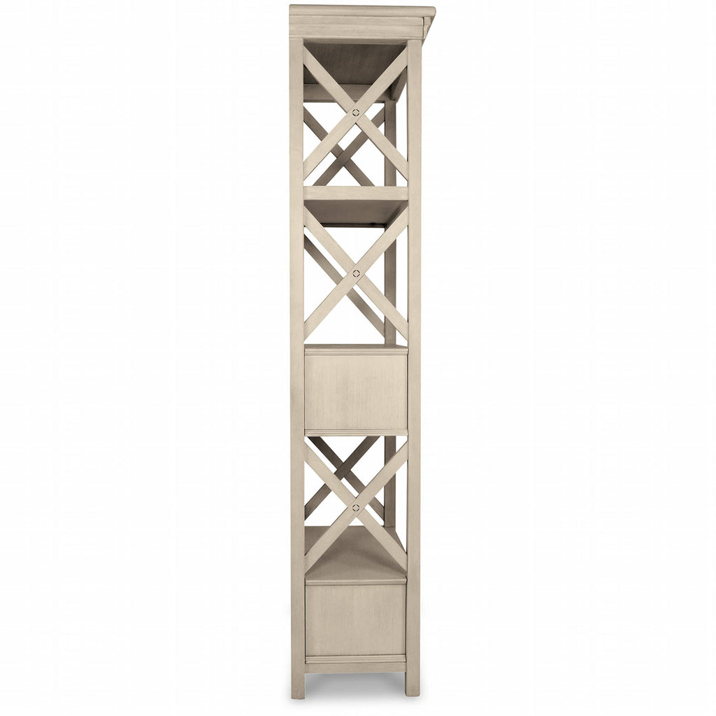 Vitrine Bolanburg - Blanc antique - (D647-76)
