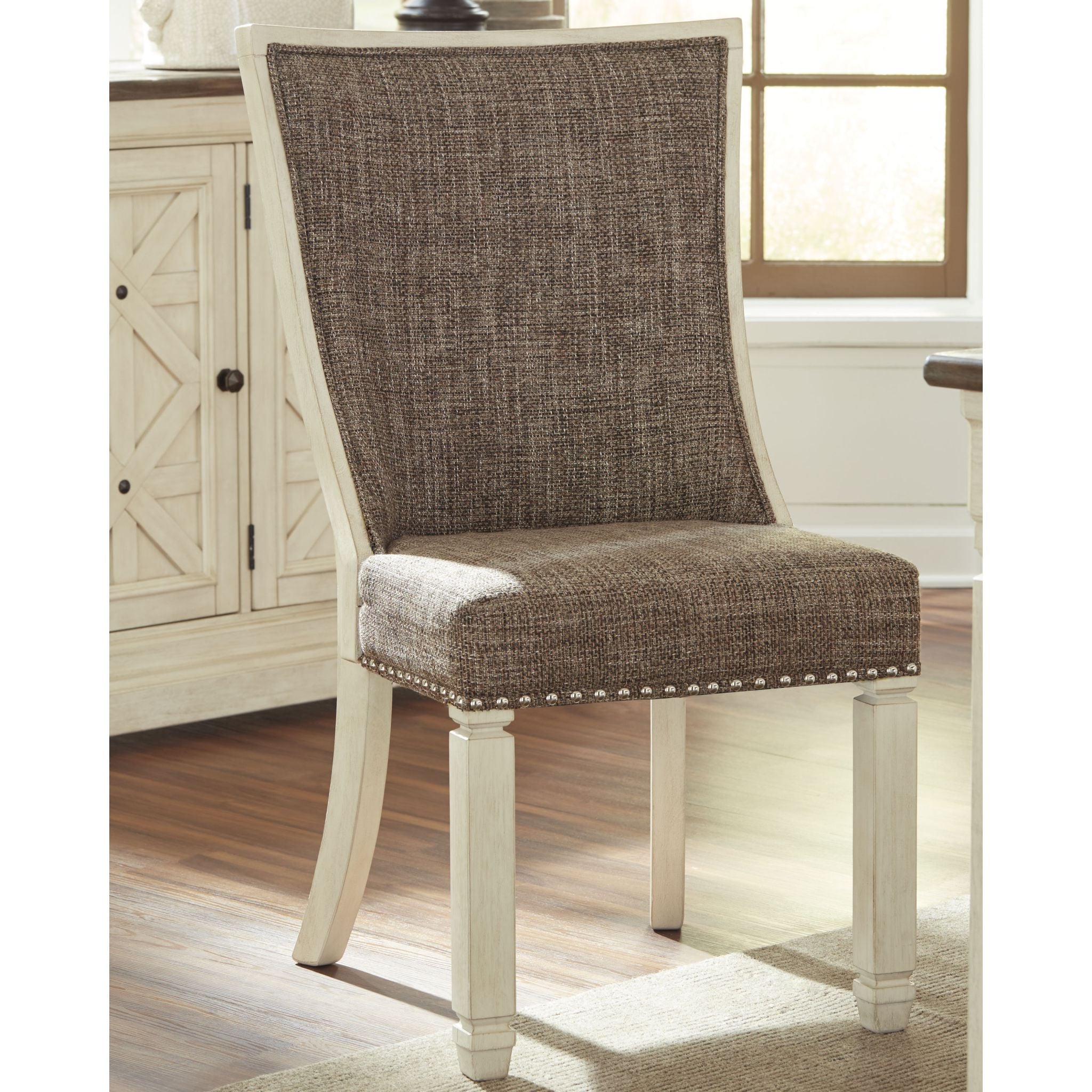 Chaise d'appoint Bolanburg - Bicolore - (D647-02)