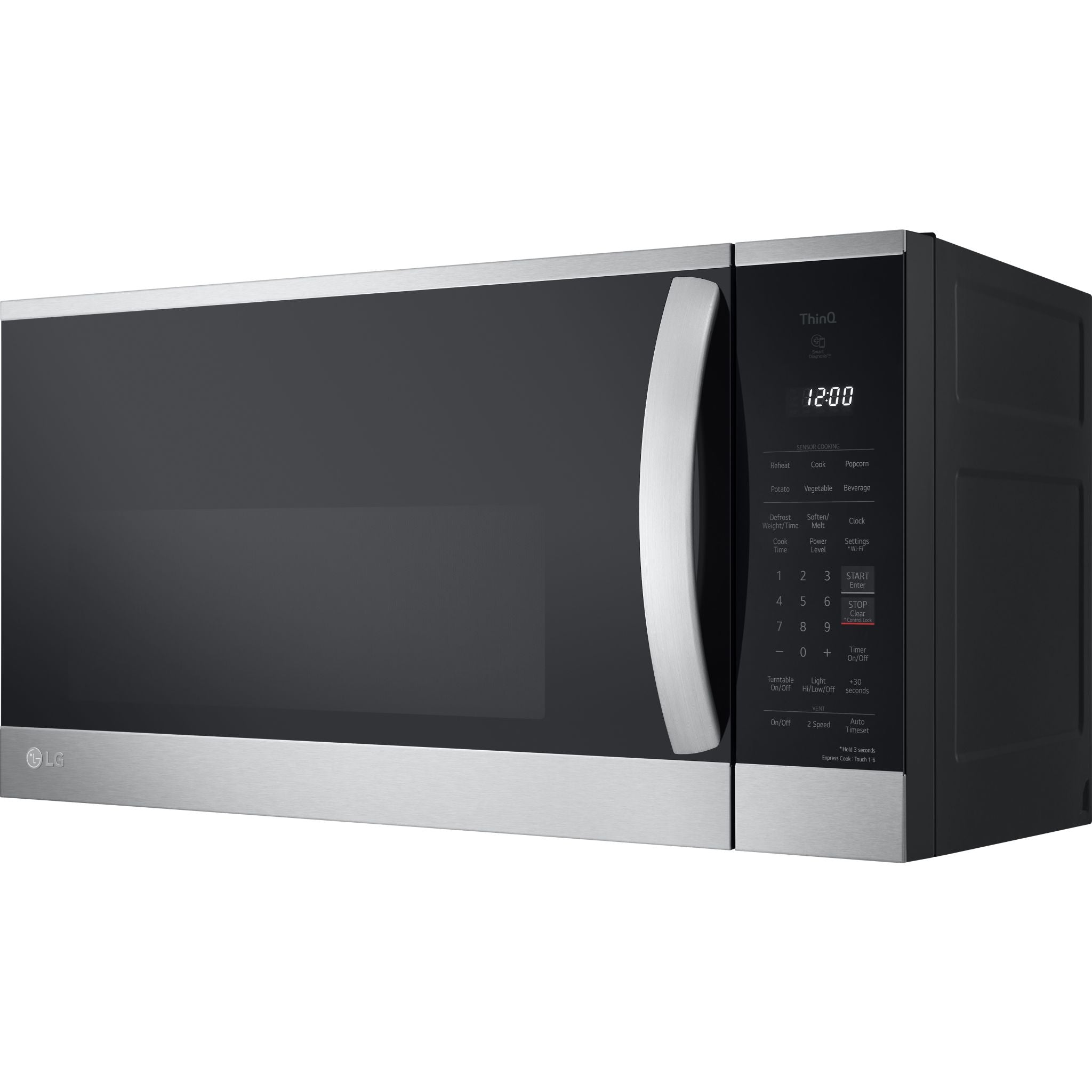 Micro-ondes LG OTR (MVEM1825F) - Acier inoxydable