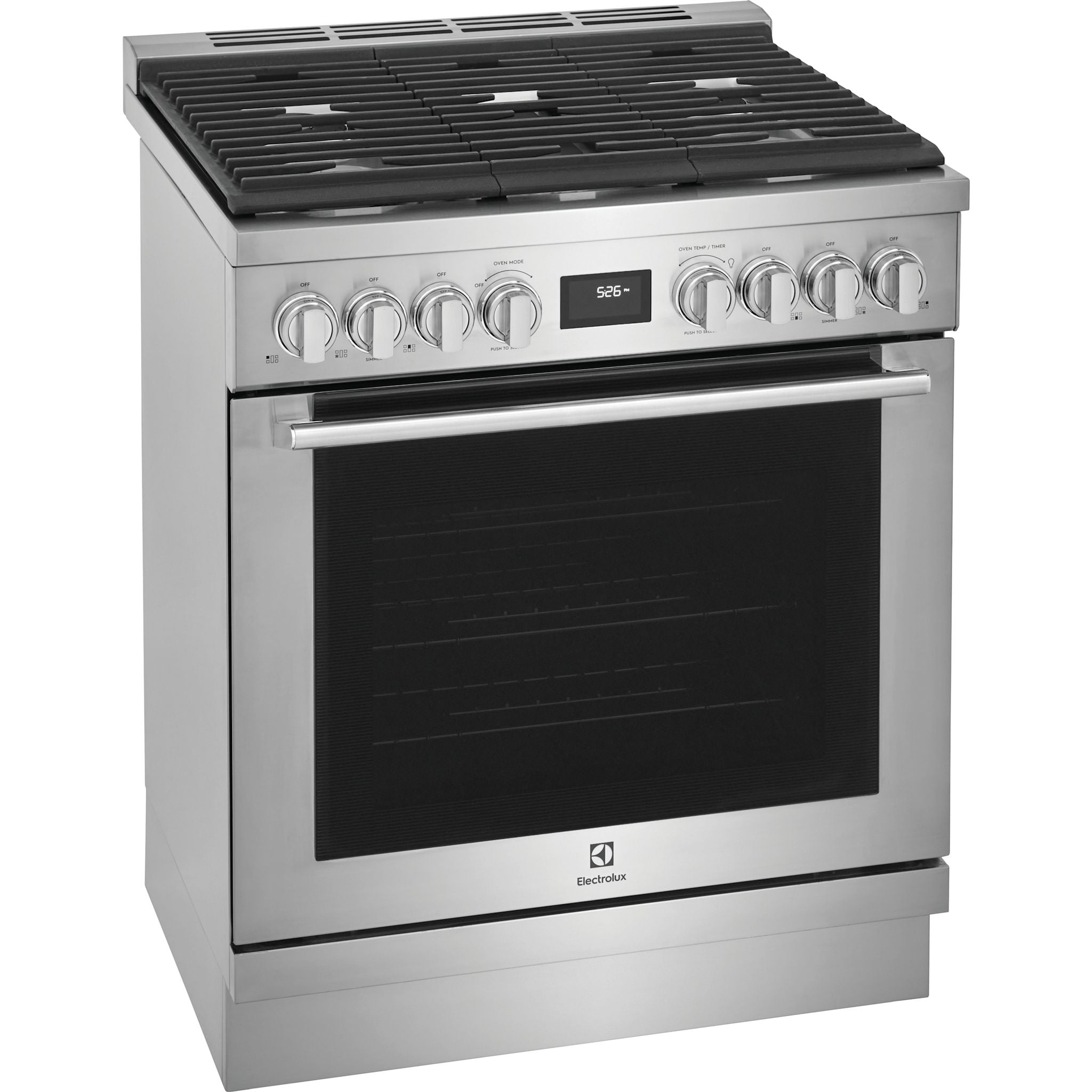 Cuisinière à gaz Electrolux 30 (ECFG3068AS) - Acier inoxydable