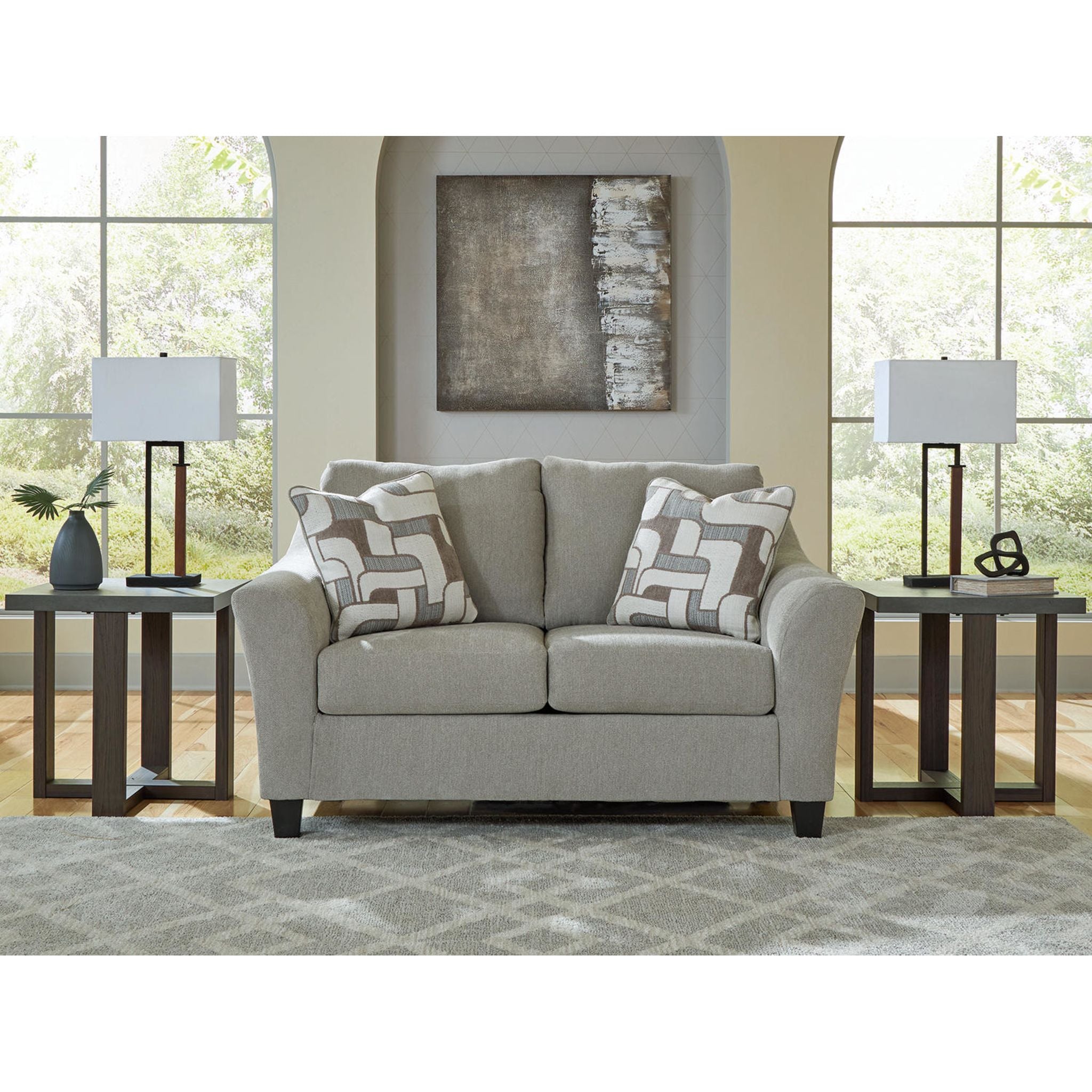 Causeuse Willarae - Taupe