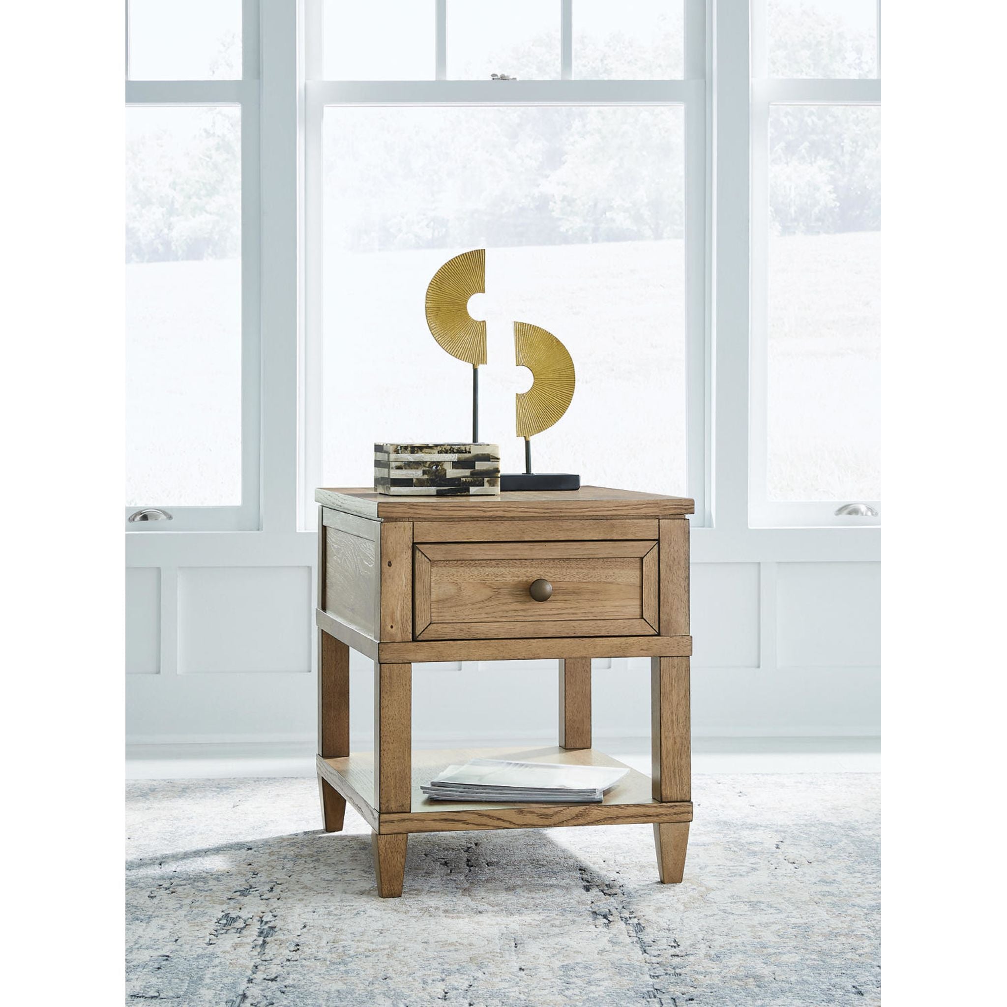 Table d'appoint Sharlance - Marron clair