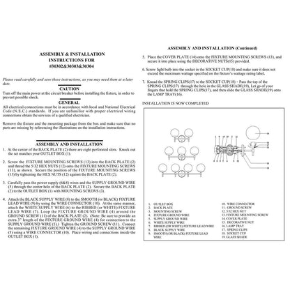 Luminaire de salle de bain à 3 lampes 929 Lighting, disponible en plusieurs finitions et avec abat-jour en verre opale.