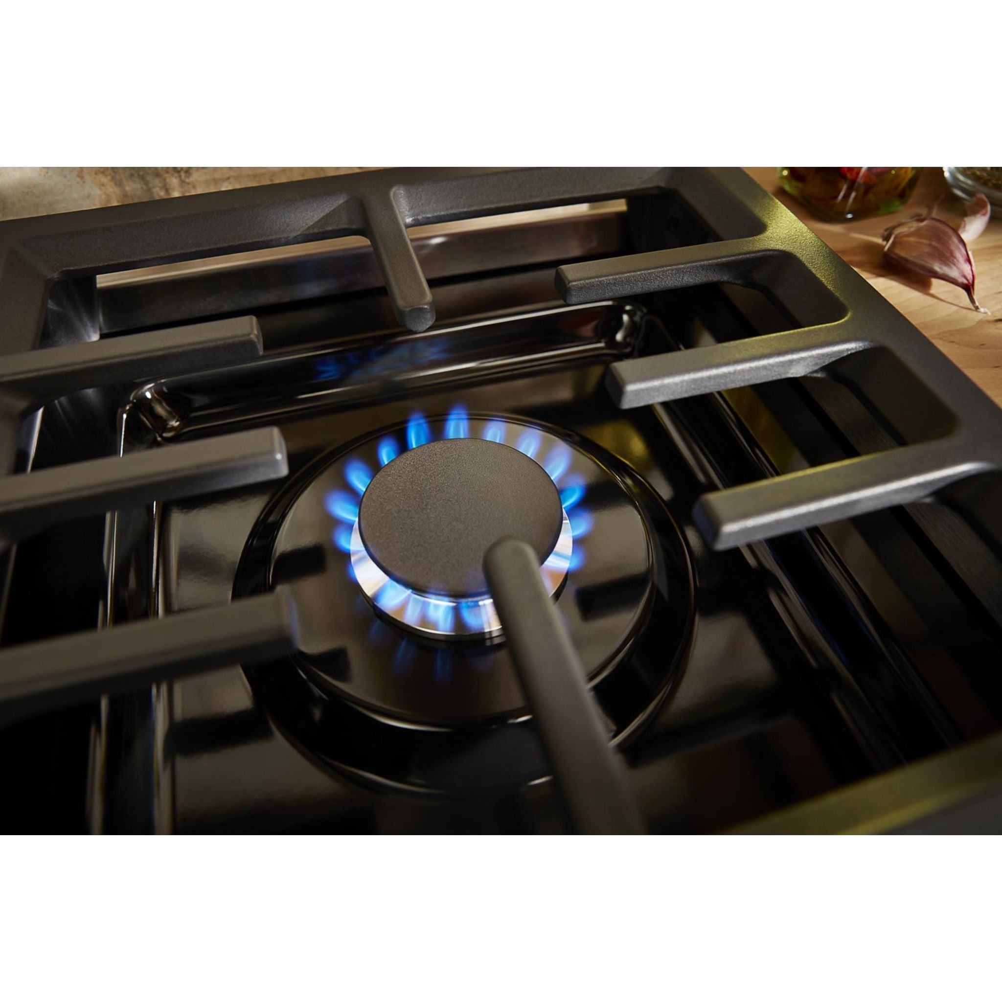 Table de cuisson à gaz KitchenAid 30 (KCGC500JSS) - Acier inoxydable