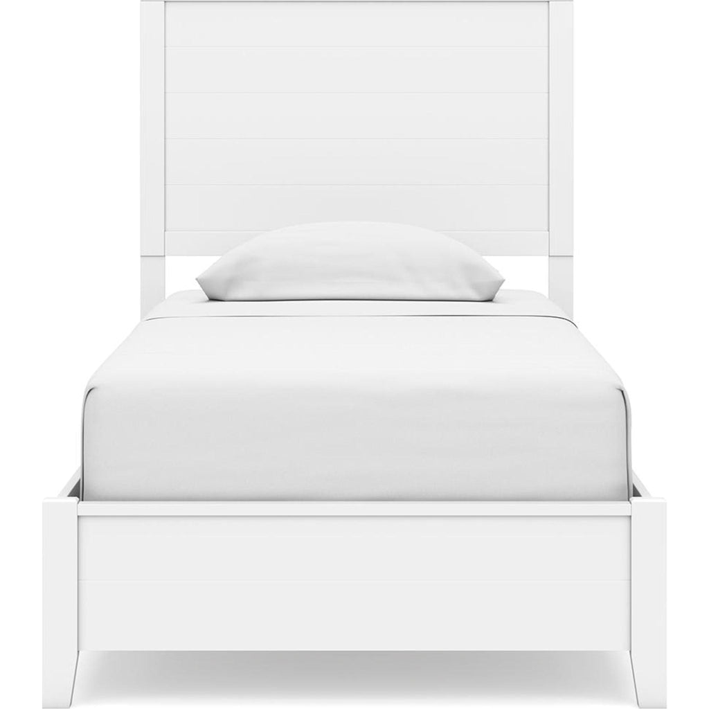 Chambre à coucher Binterglen 6 pièces avec deux lits simples - Blanc