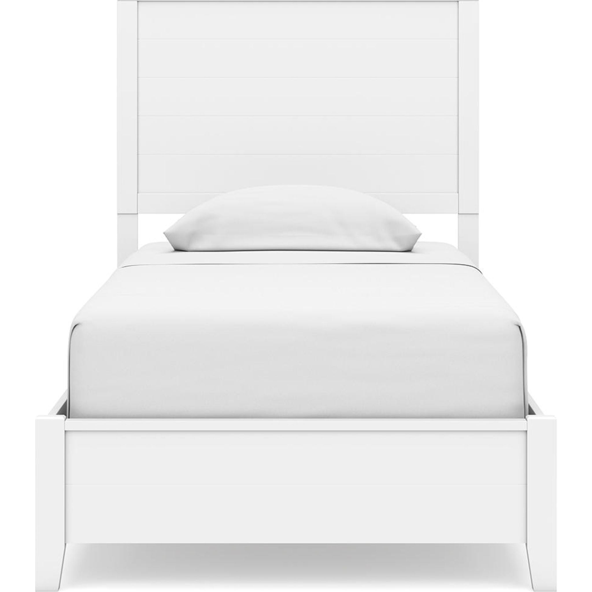 Chambre à coucher Binterglen 6 pièces avec deux lits simples - Blanc