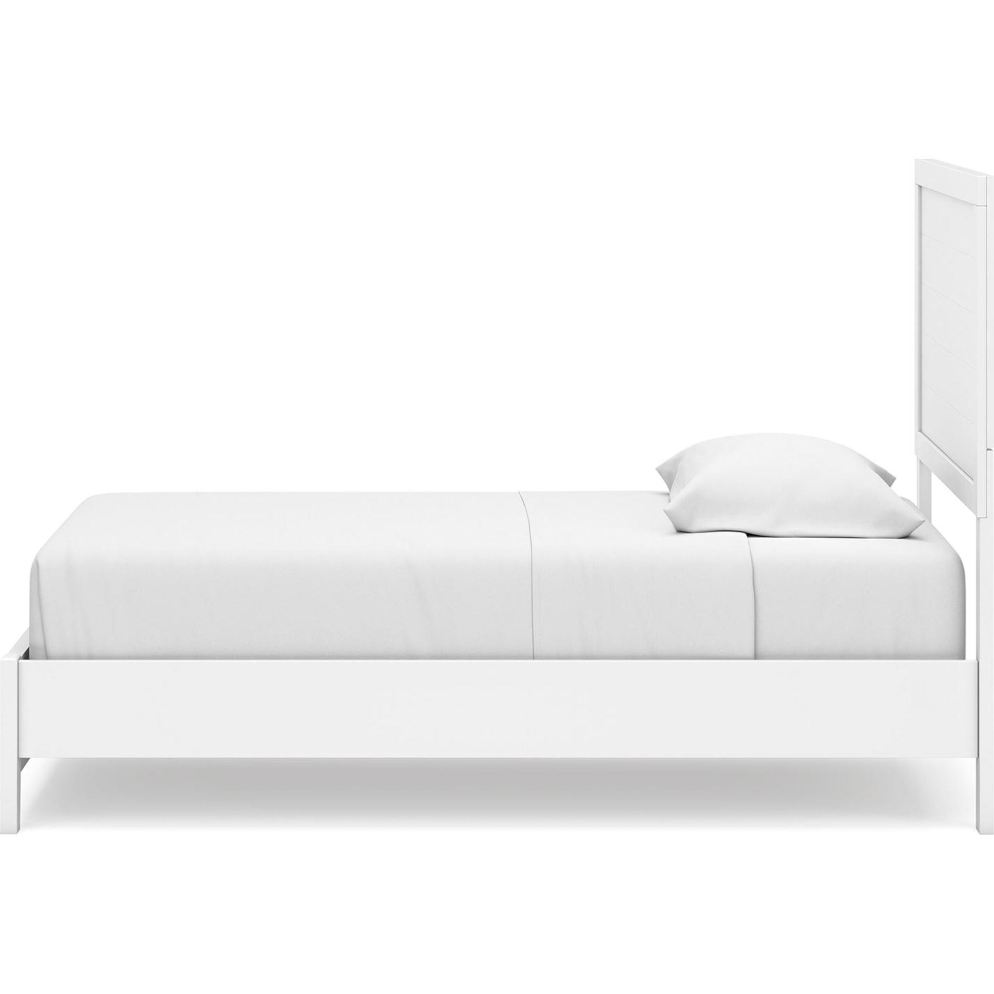 Chambre à coucher Binterglen 6 pièces avec deux lits simples - Blanc