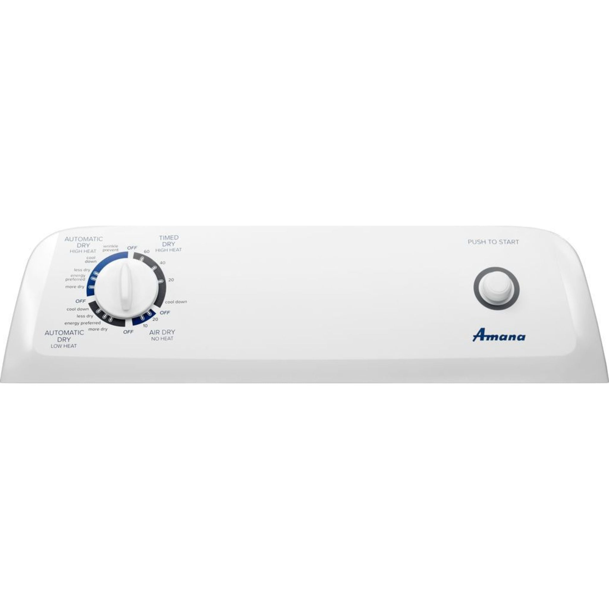 Sécheuse à gaz Amana (NGD4655EW) - Blanc