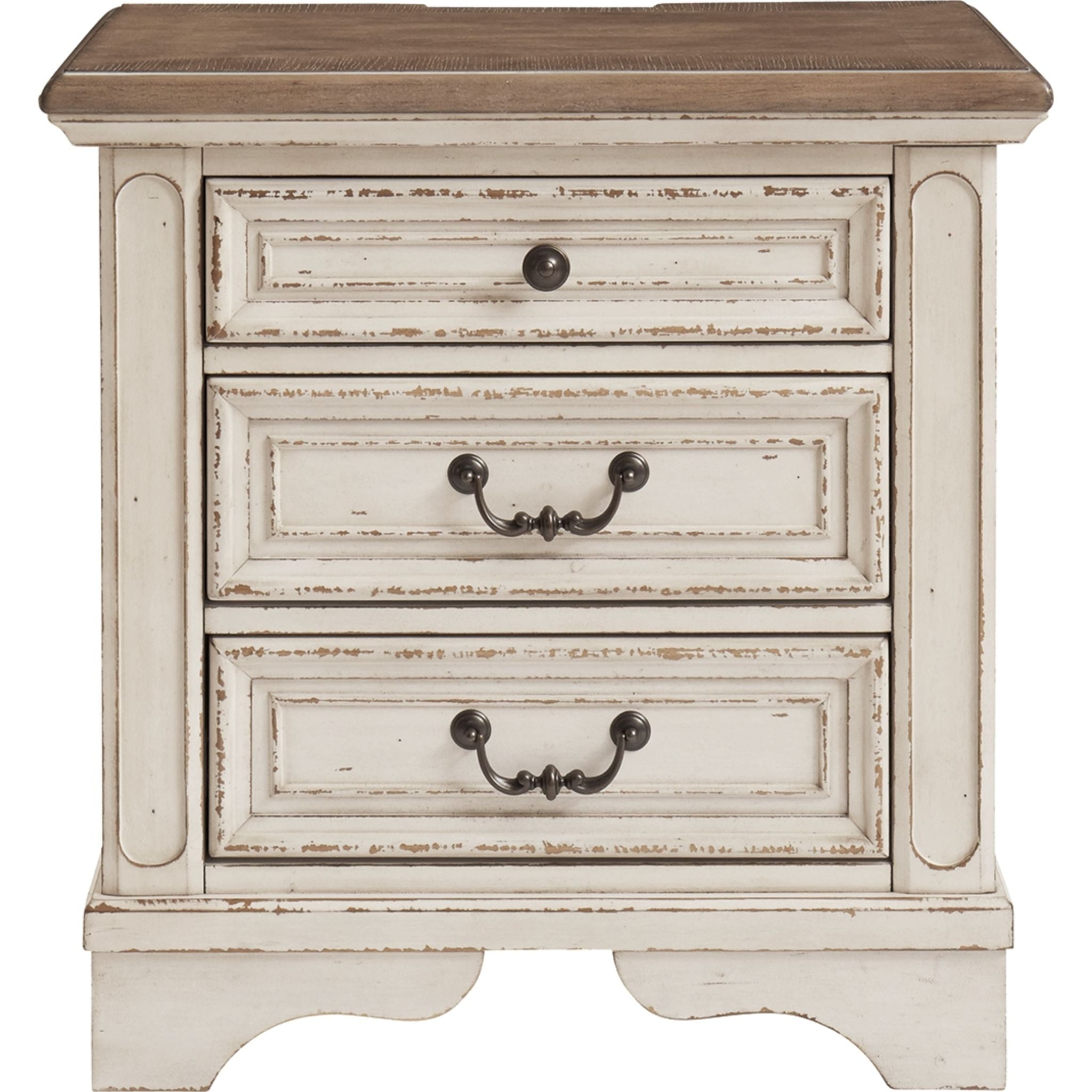 Table de chevet Realyn - Blanc