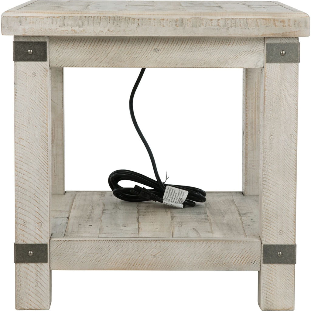 Table d'appoint Carynhurst - Blanc délavé gris