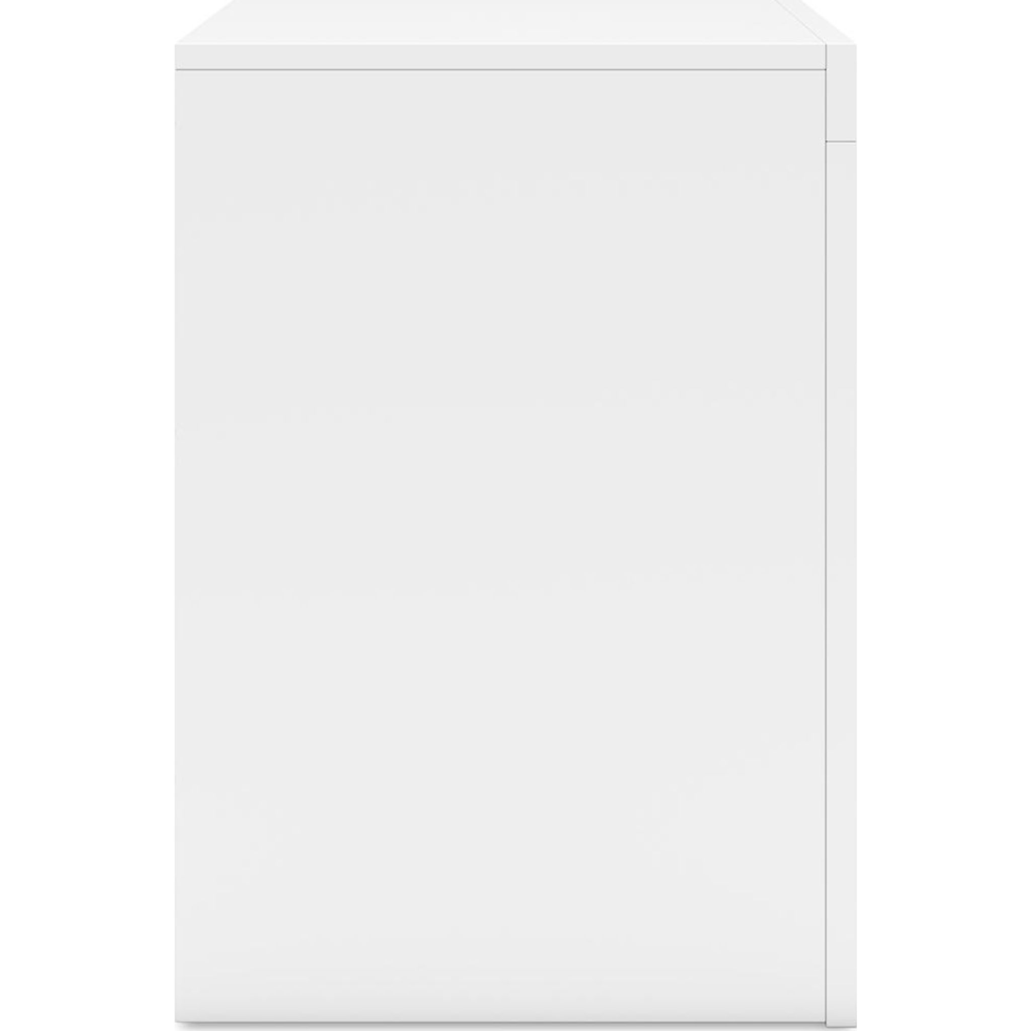 Chambre à coucher Binterglen 6 pièces avec deux lits simples - Blanc