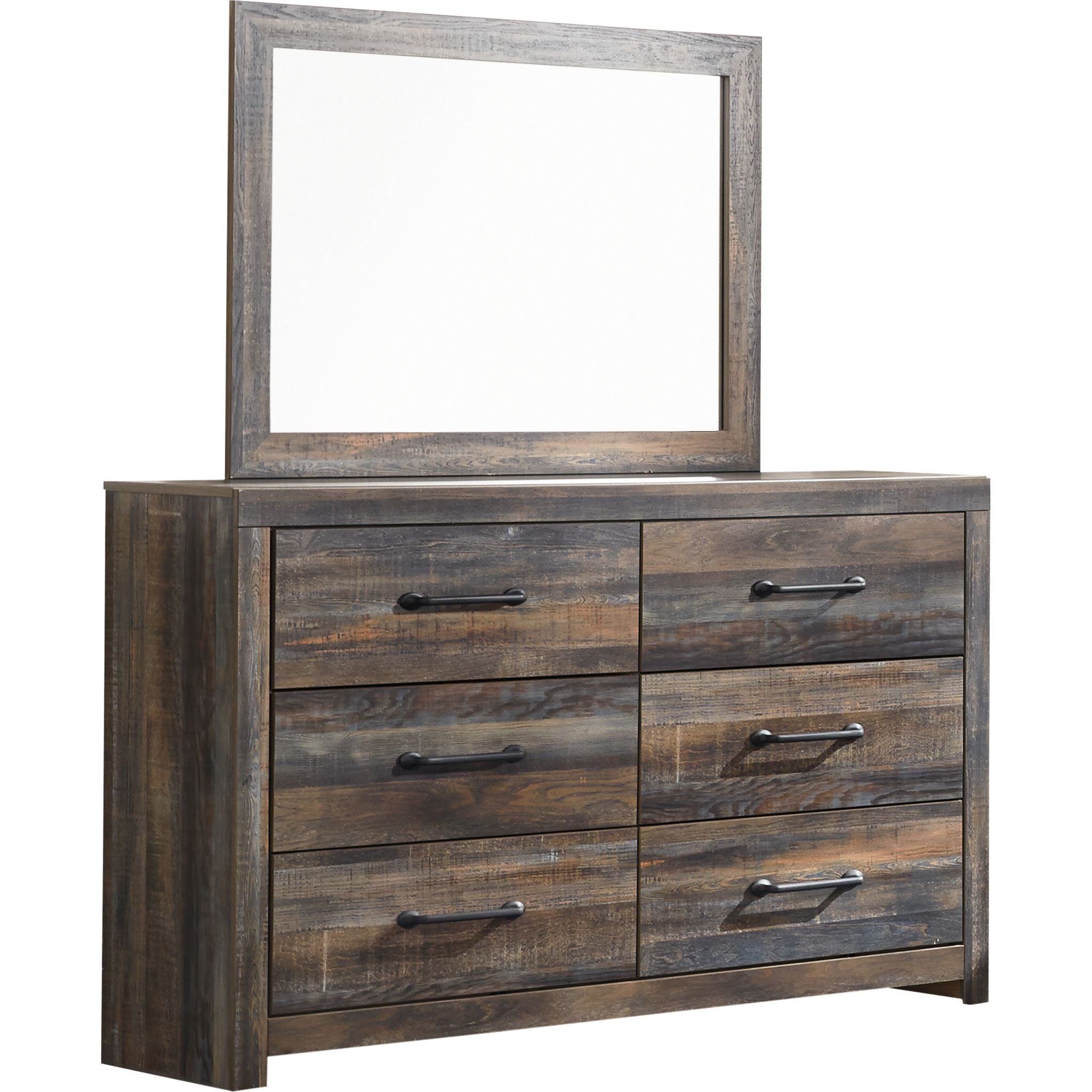Chambre à coucher avec rangement Drystan 5 pièces pour très grand lit - Multi