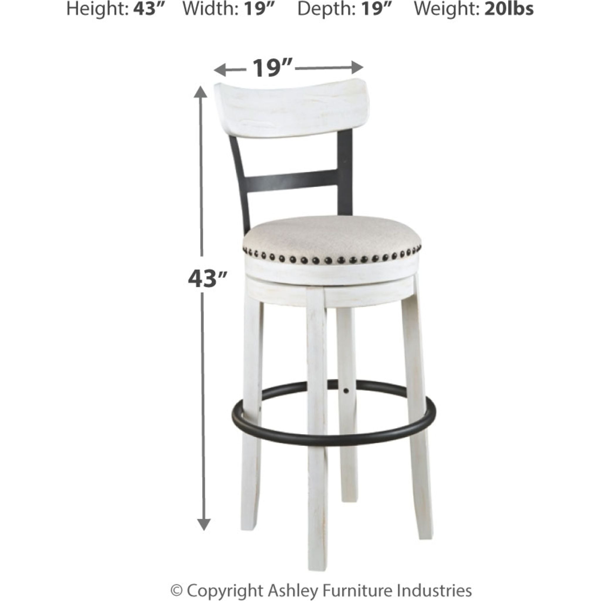 Tabouret de bar Valebeck