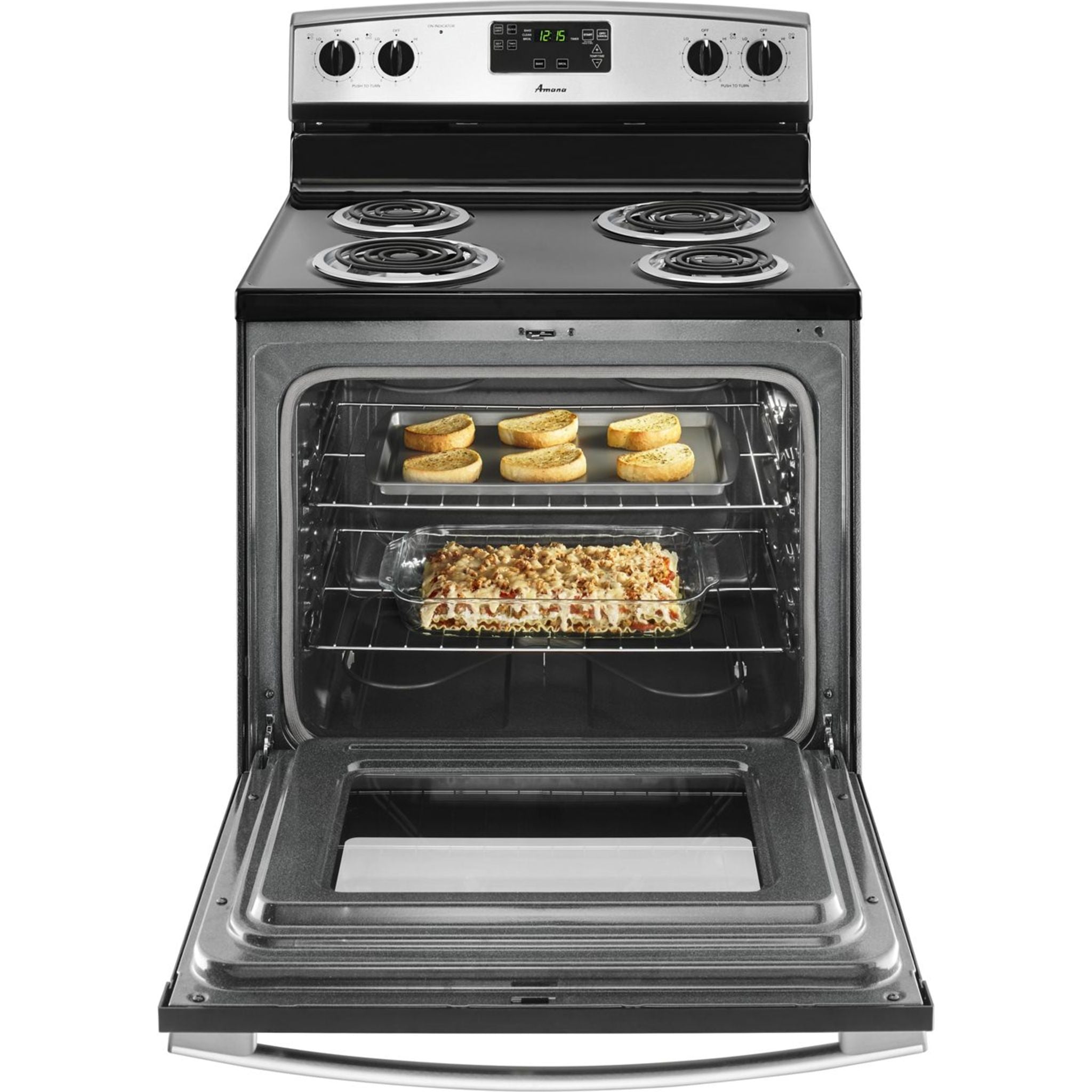 Cuisinière autonettoyante Amana (YACR4503SFW) - Blanc