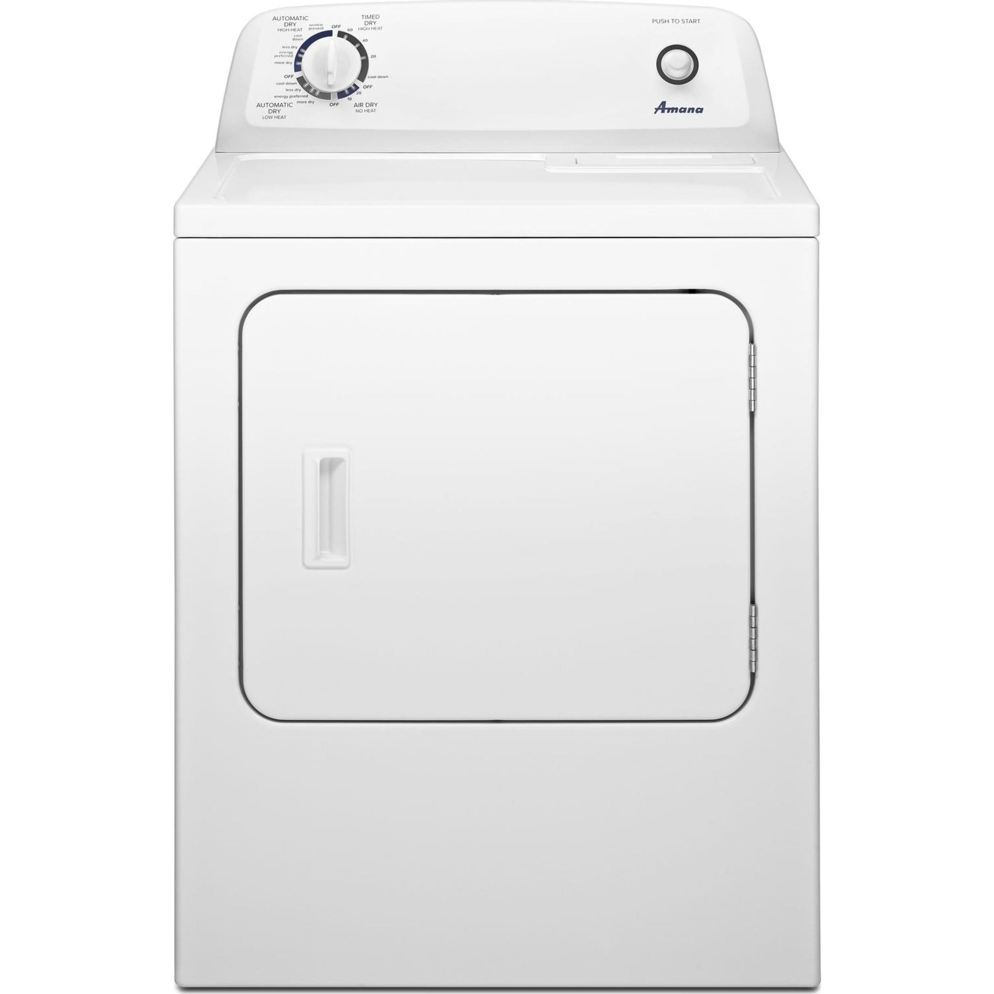 Sécheuse à gaz Amana (NGD4655EW) - Blanc