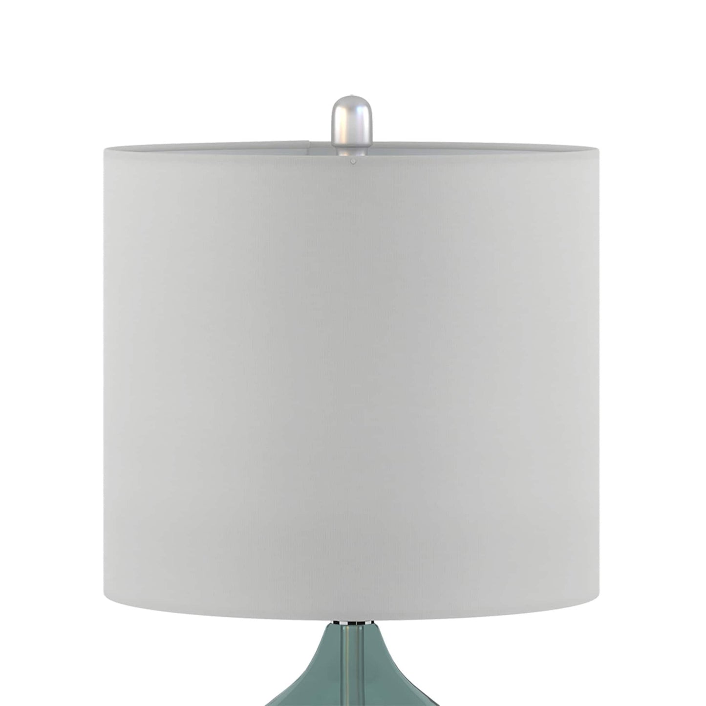 Ellipse Curved Gourd Glass Table Lamp, Set of 2