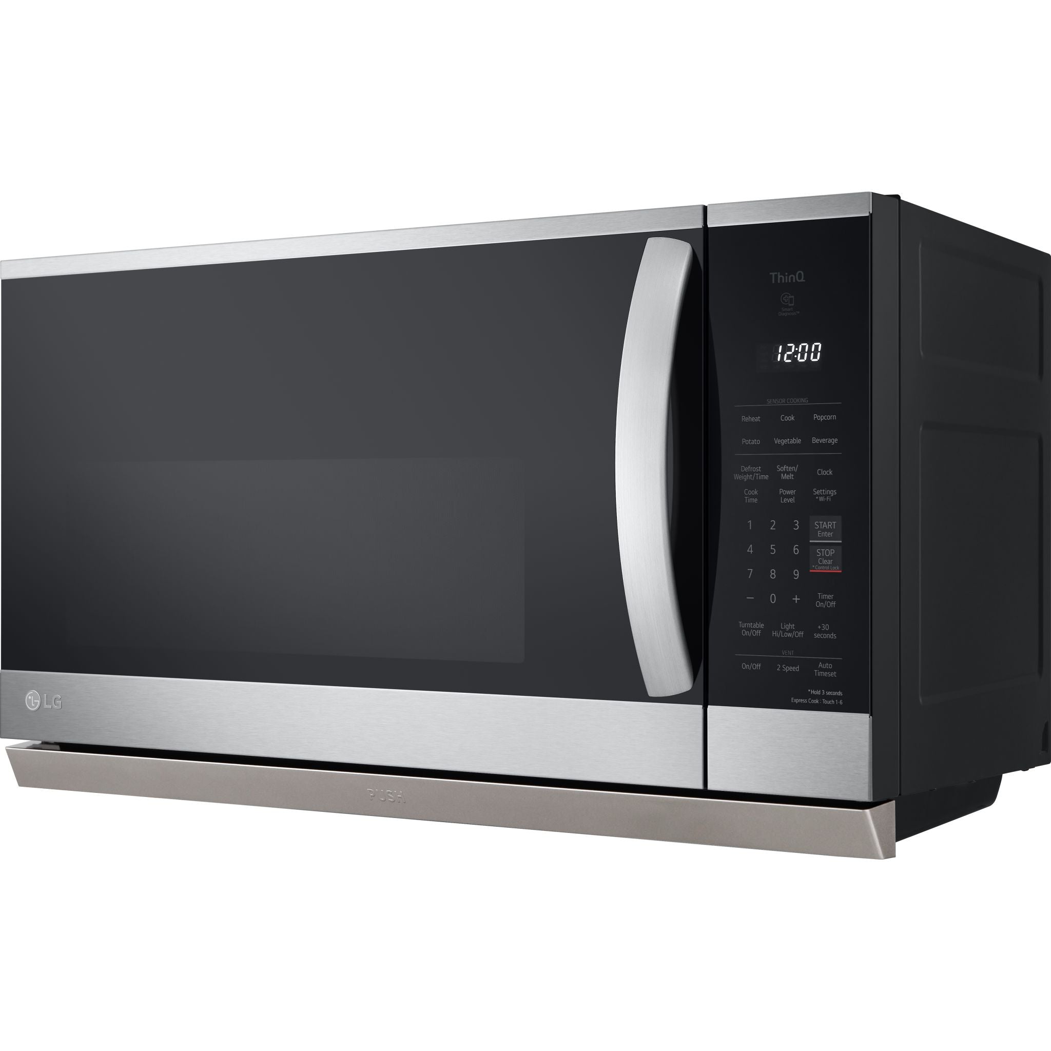 Micro-ondes LG OTR (MVEL2125F) - Acier inoxydable
