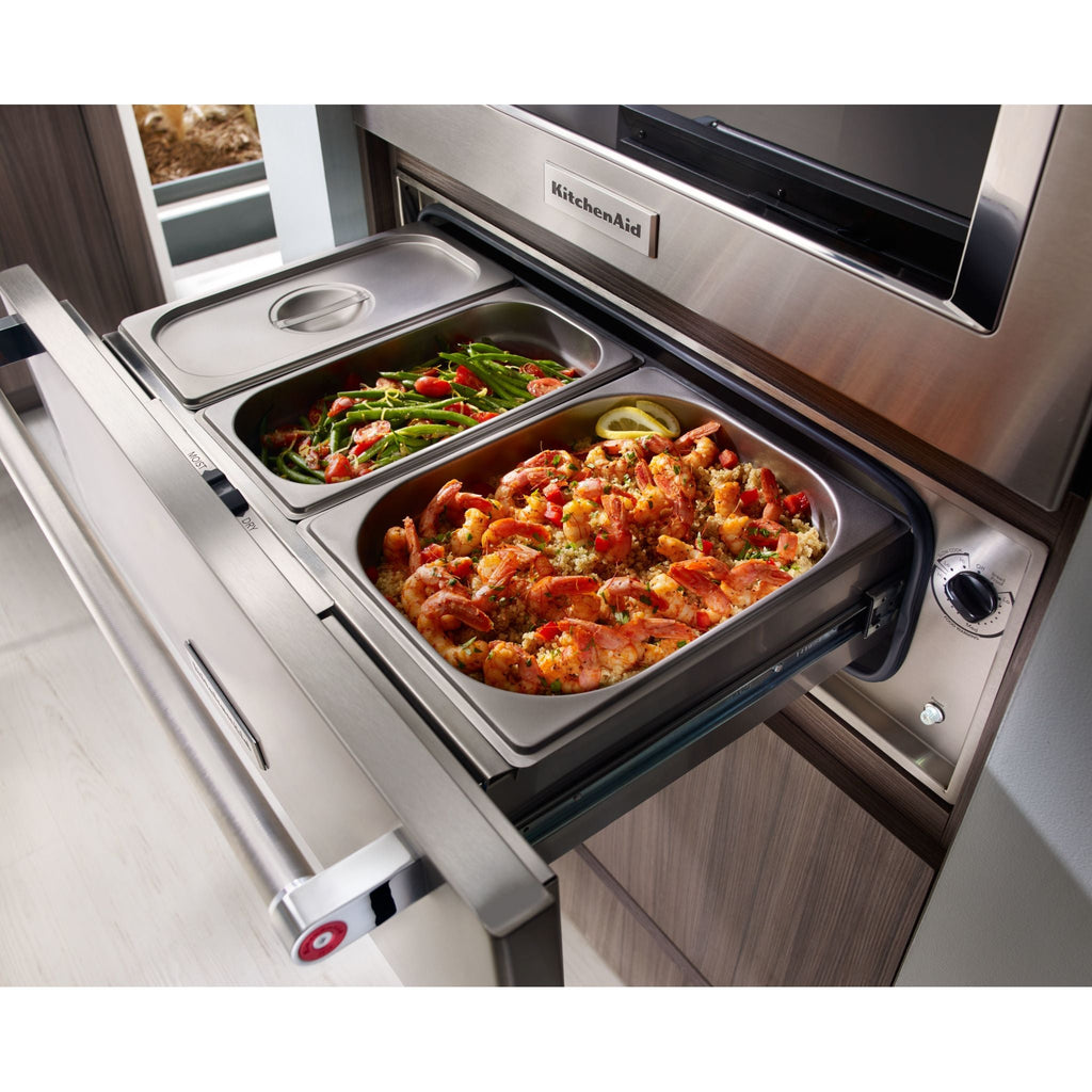 Tiroir chauffant KitchenAid 24 po (KOWT104ESS) - Acier inoxydable