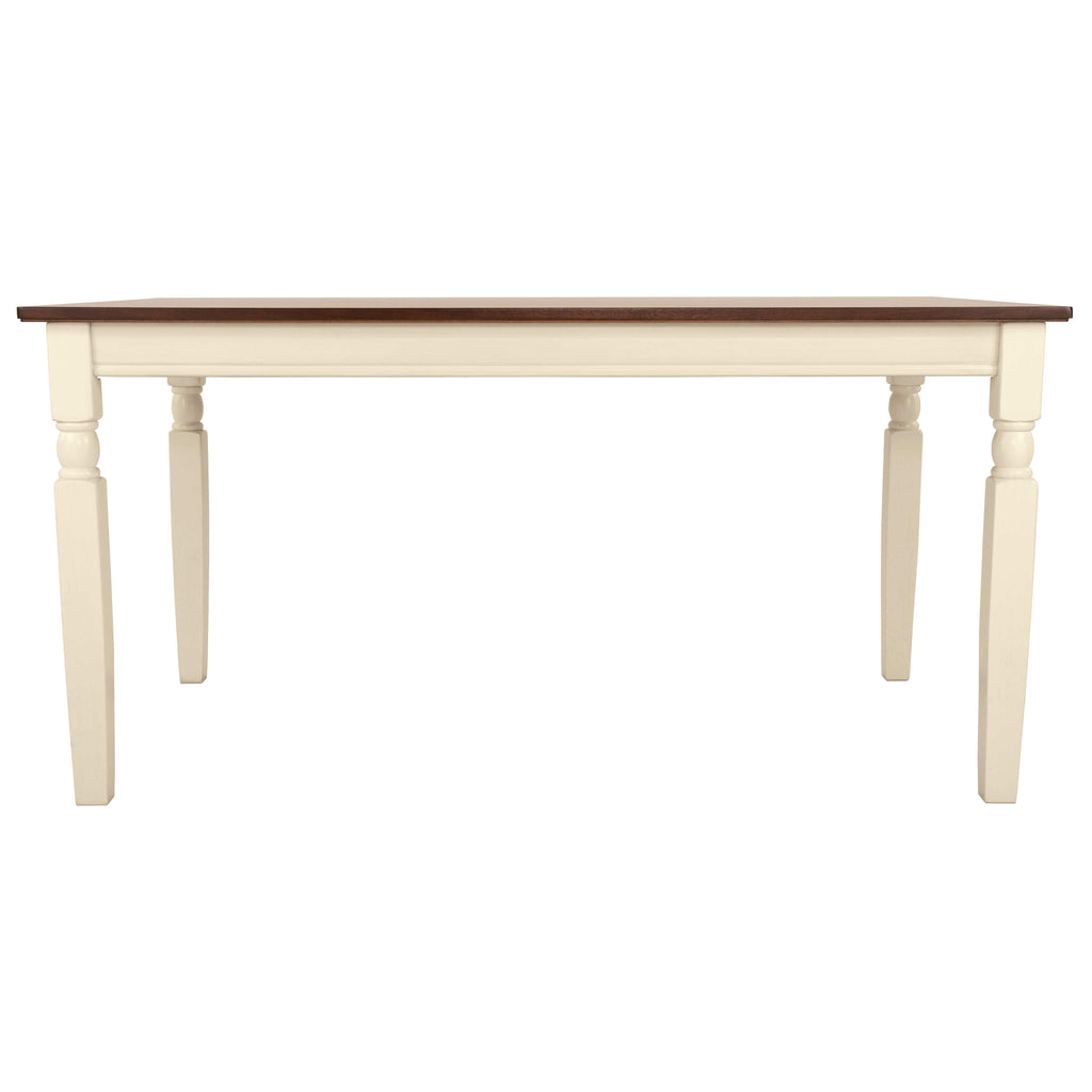 Table à manger Whitesburg - Marron/Blanc Cottage - (D583-25)