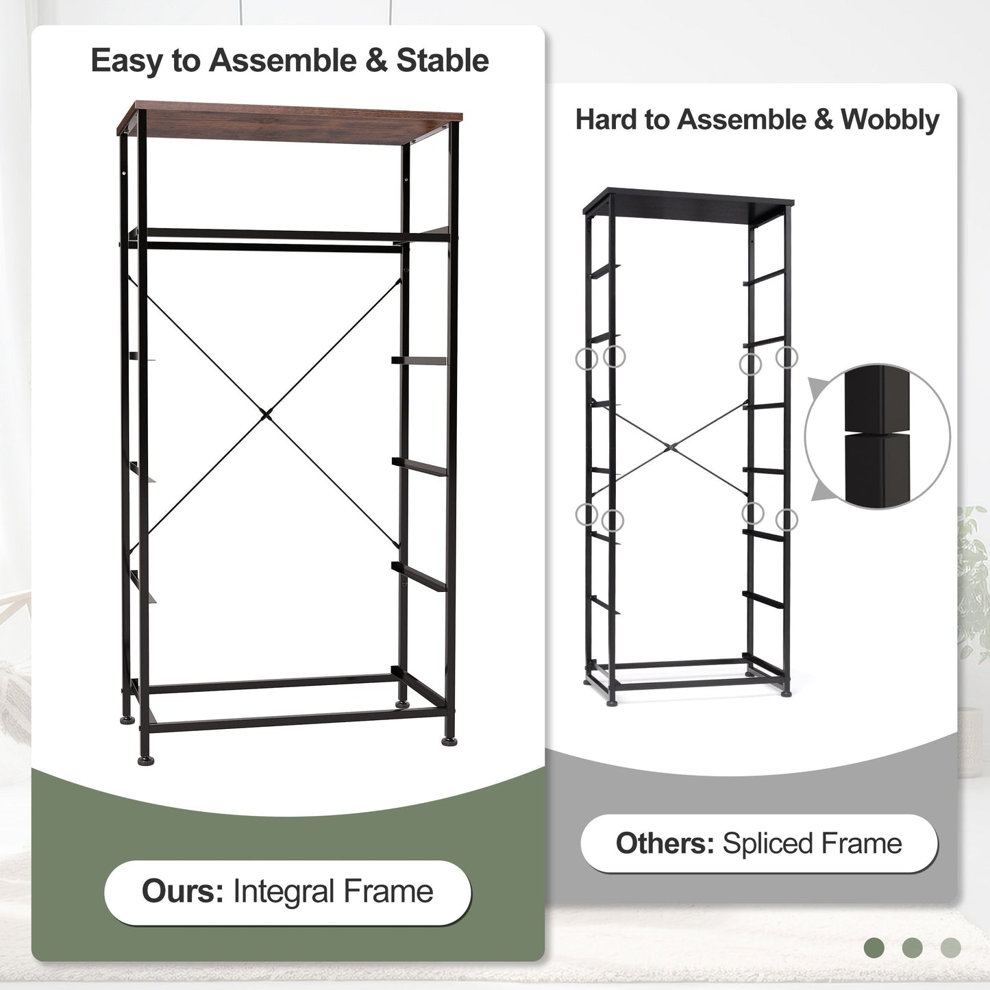 6-drawer Chest Vertical Dresser Storage Tower by Crestlive Products