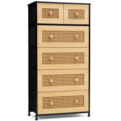 6-drawer Chest Vertical Dresser Storage Tower by Crestlive Products