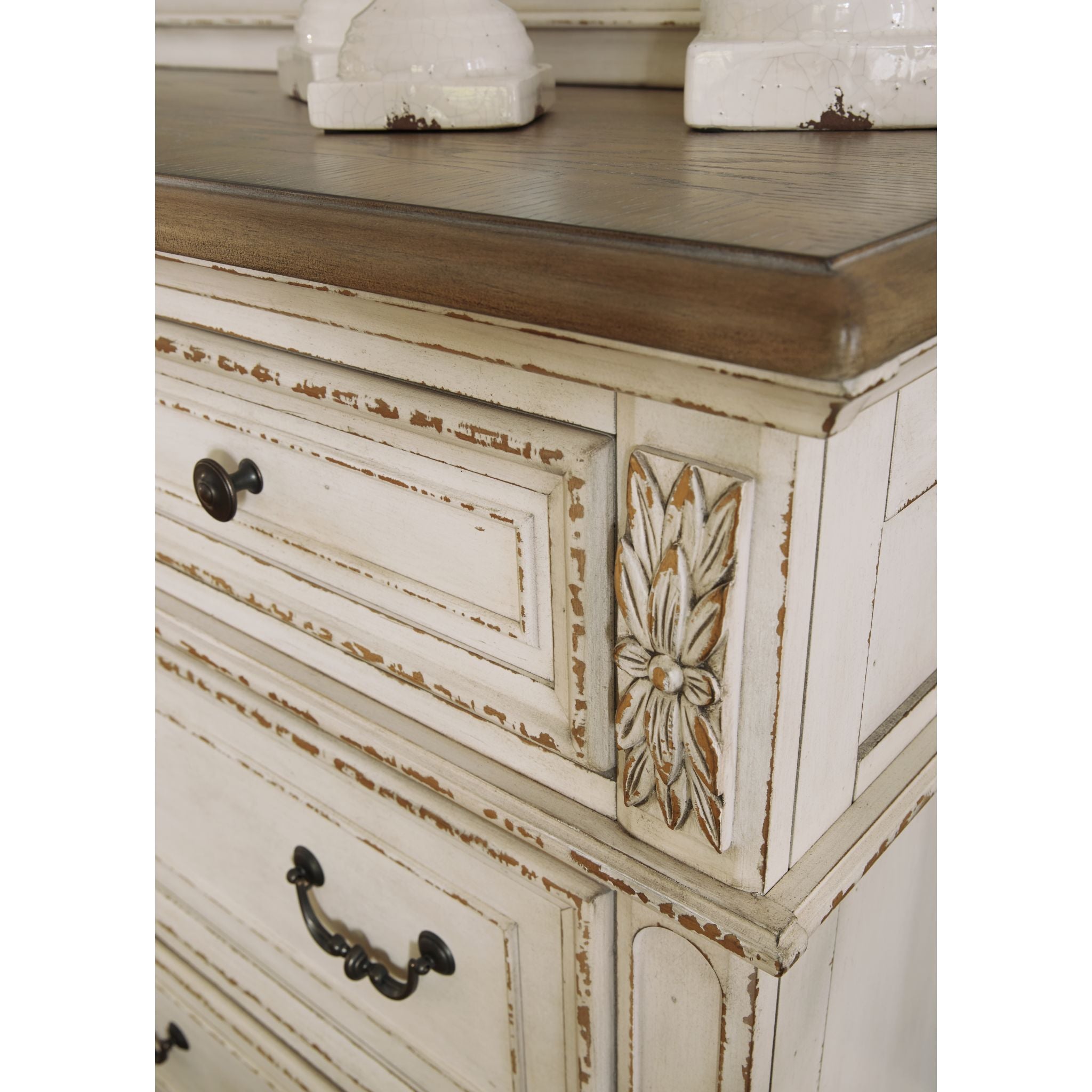 Table de chevet Realyn - Blanc