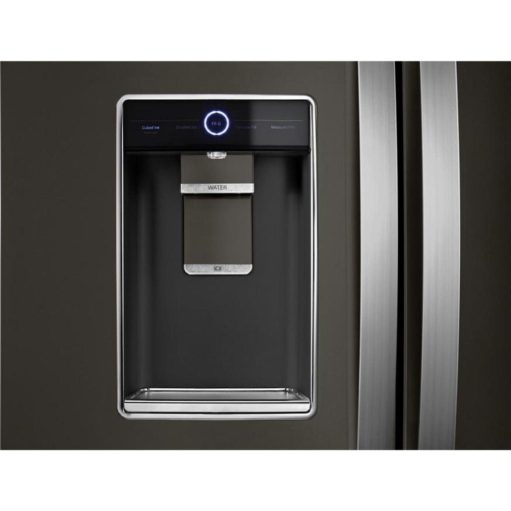 Réfrigérateur à portes françaises Whirlpool (WRFC9636RV) - Acier inoxydable et noir