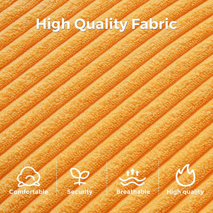 8 Corduroy Folding Couch Sofa Bed,Single