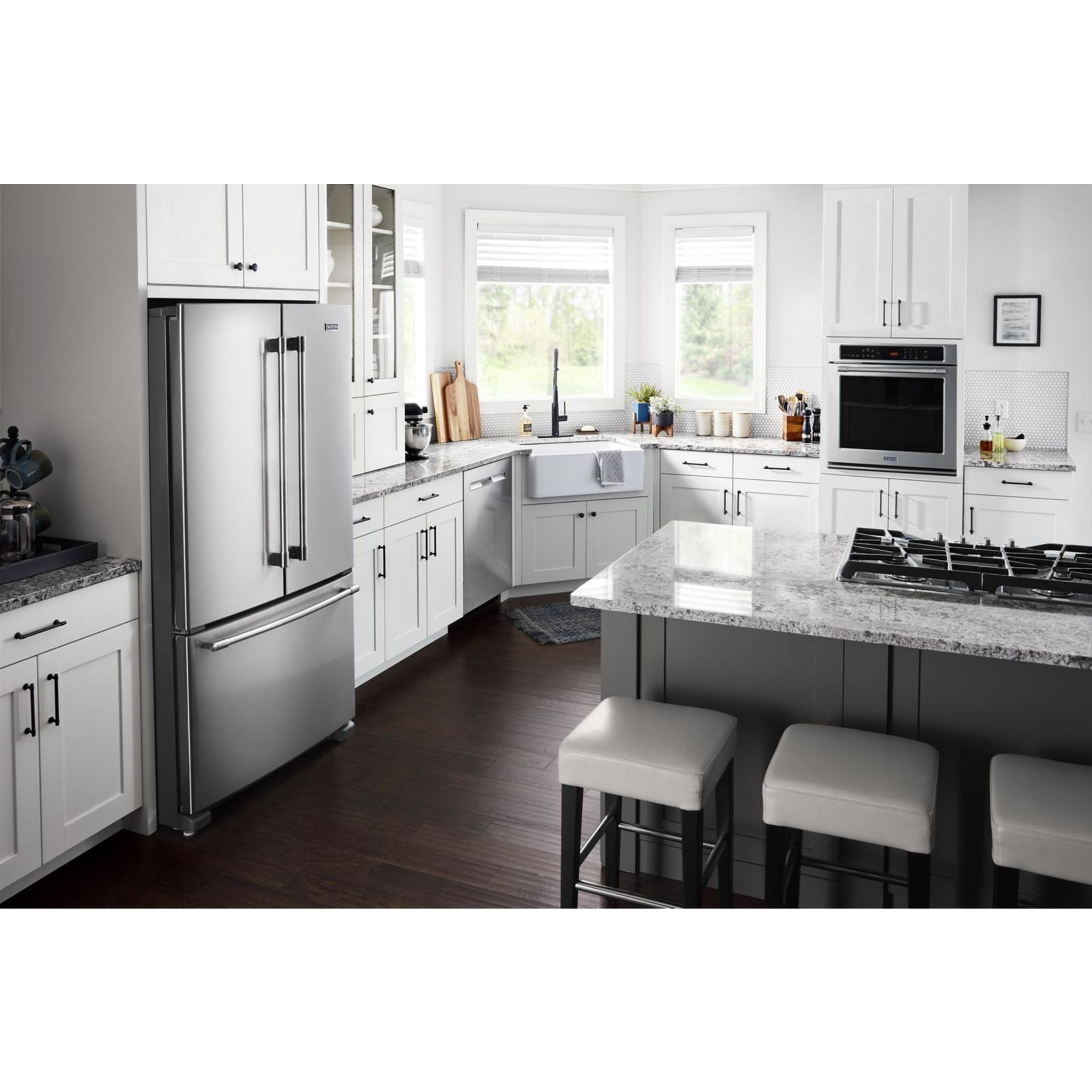 Table de cuisson à gaz Maytag 30 (MGC7430DS) - Acier inoxydable