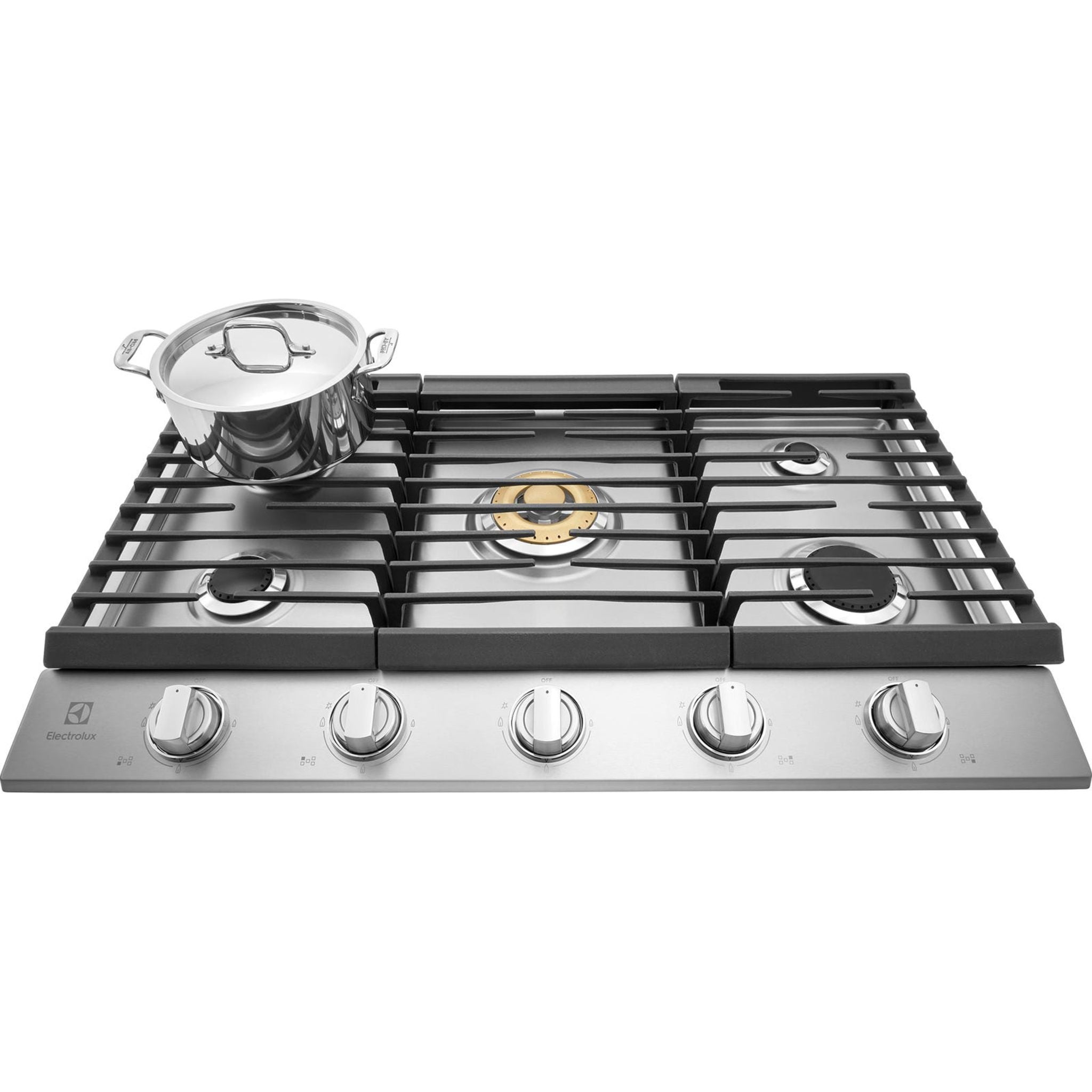 Table de cuisson à gaz Electrolux 36 (ECCG3668AS) - Acier inoxydable