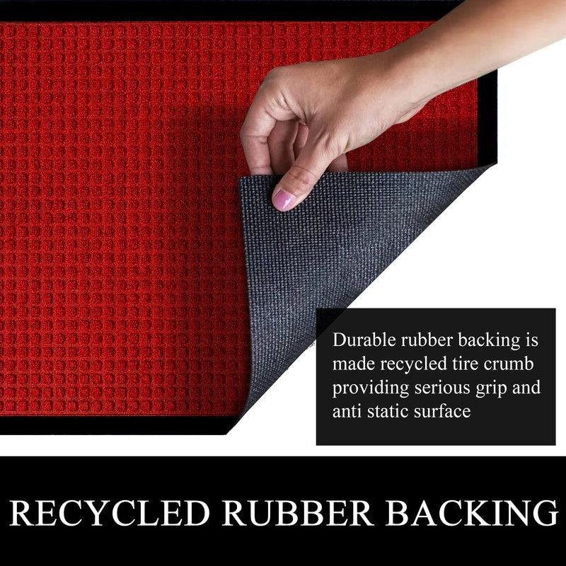 A1HC New Durable and Versatile Polypropylene Rubber Door Mat All Weather Inside Outside Door Mat