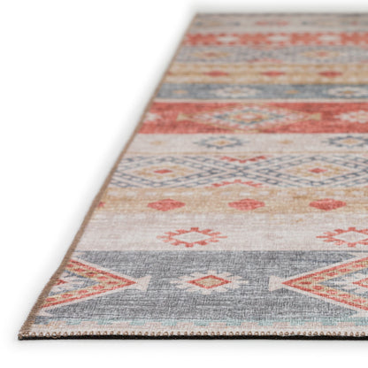 Addison Indoor/ Outdoor Yuma Southwest Boho Washable Rug