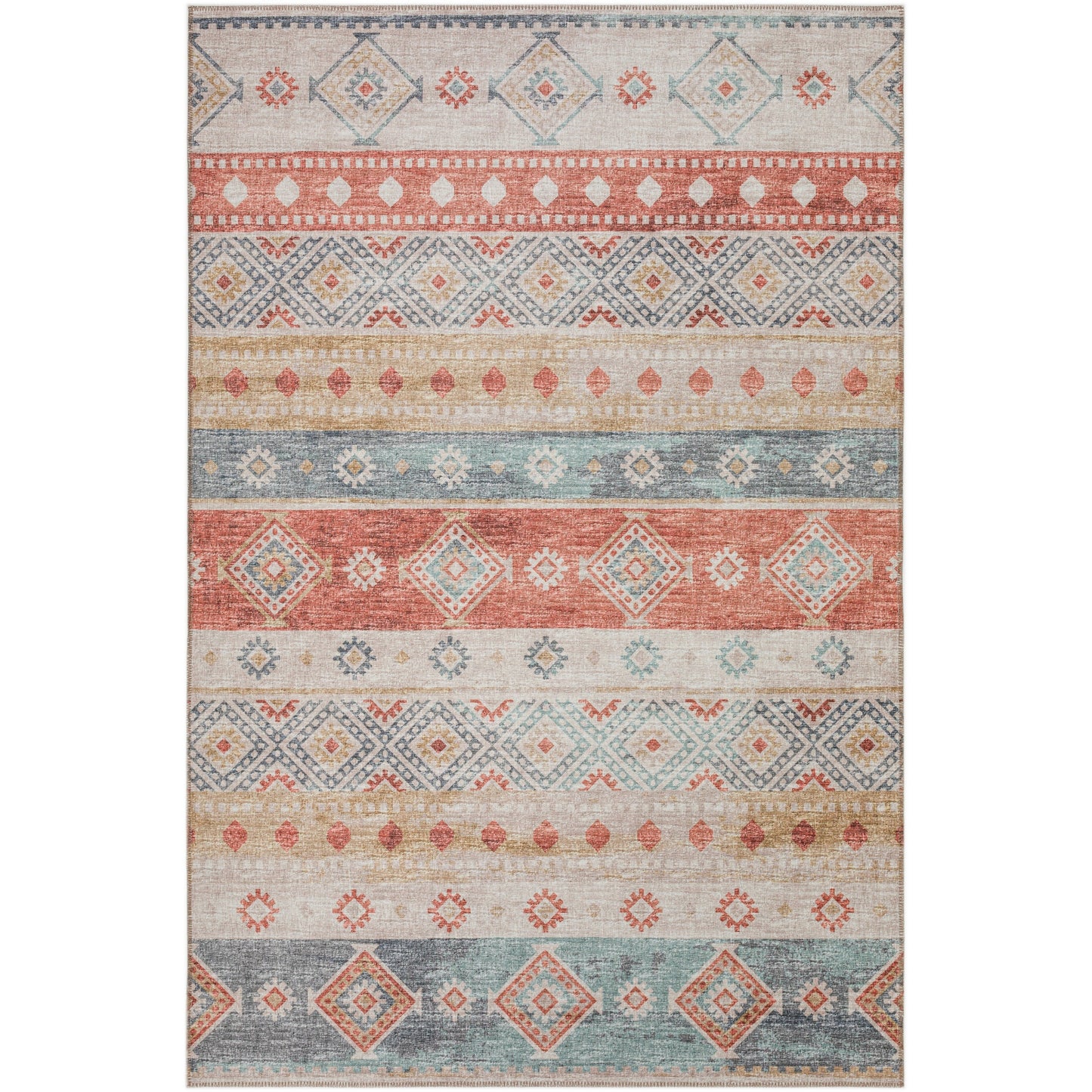 Addison Indoor/ Outdoor Yuma Southwest Boho Washable Rug