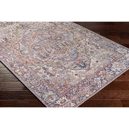 Livabliss Adenia Vintage Medallion Printed Area Rug