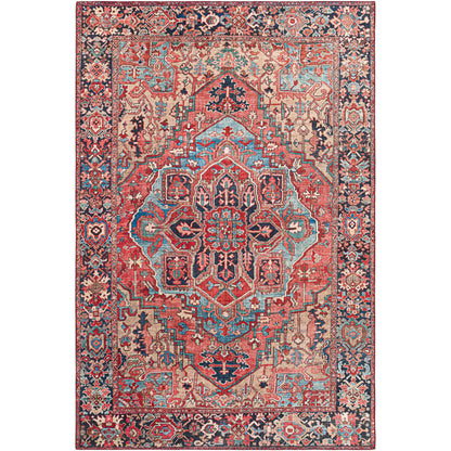 Livabliss Adenia Vintage Medallion Printed Area Rug