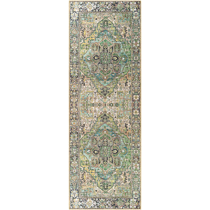 Livabliss Adenia Vintage Medallion Printed Area Rug