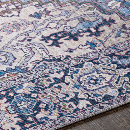 Livabliss Adenia Vintage Medallion Printed Area Rug