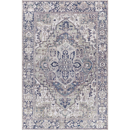 Livabliss Adenia Vintage Medallion Printed Area Rug