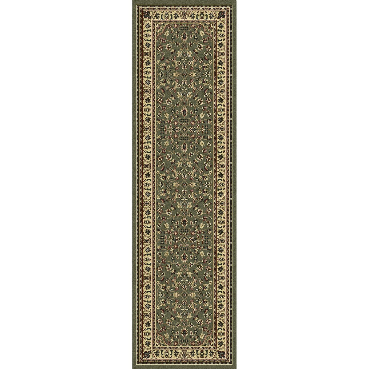 Admire Home Living Caroline Traditional Floral Sarouk Pattern Area Rug