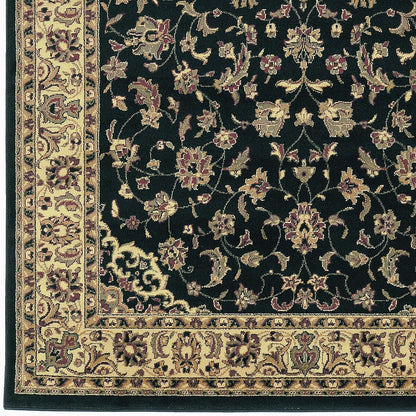 Admire Home Living Caroline Traditional Floral Sarouk Pattern Area Rug