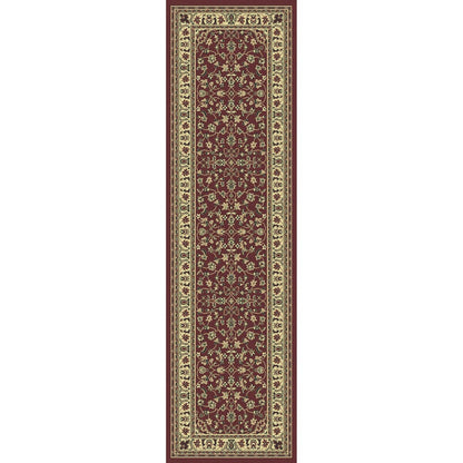 Admire Home Living Caroline Traditional Floral Sarouk Pattern Area Rug